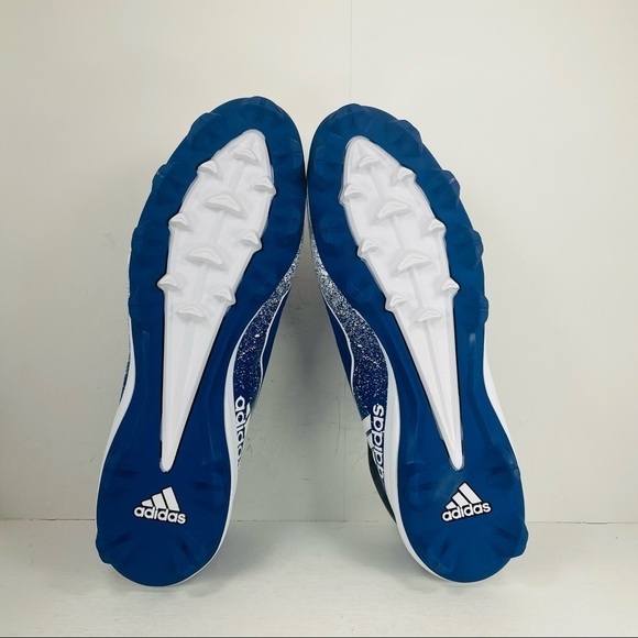 Adidas Icon V Bounce Baseball Cleats Cloud White Men Size 16 - Picture 7 of 8